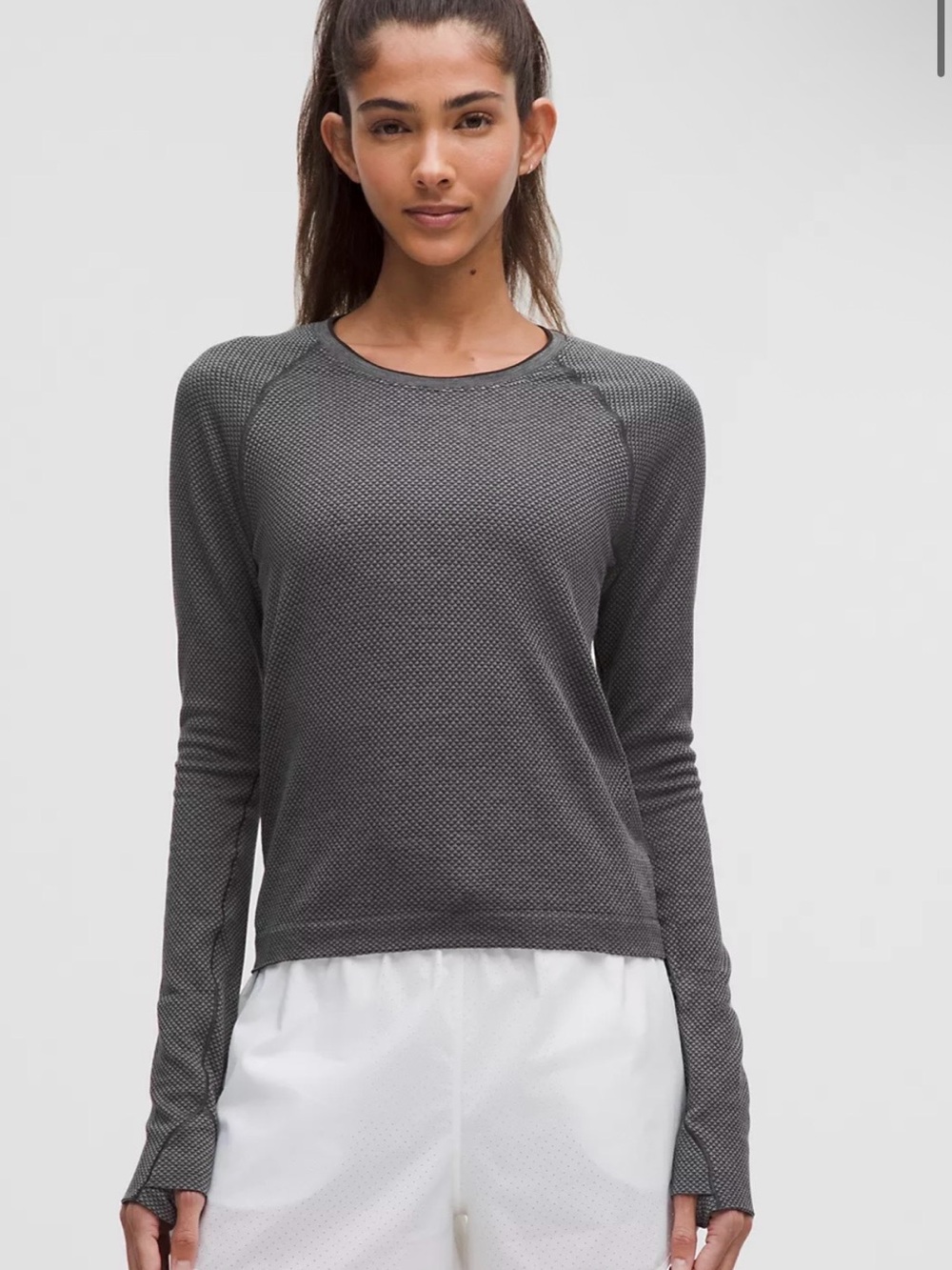 Lululemon Swifty Tech Long-Sleeve Shirt 2.0 Waist Length *Textured Knit